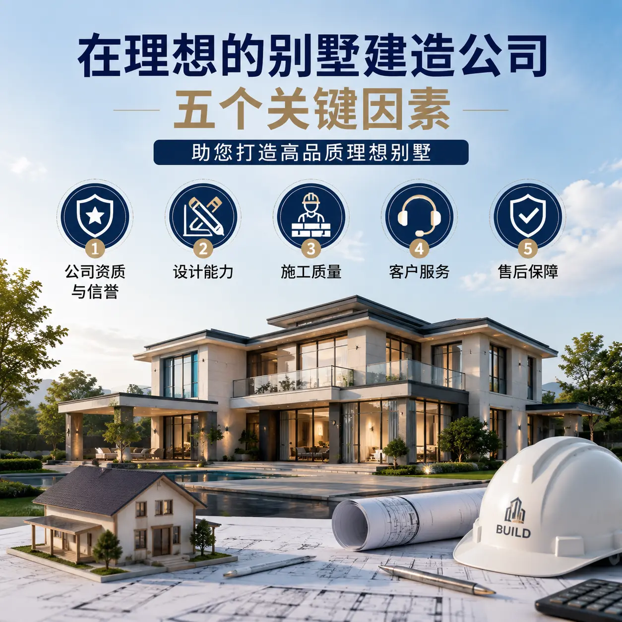 在 镇宁 找到理想别墅建造公司的五个关键因素