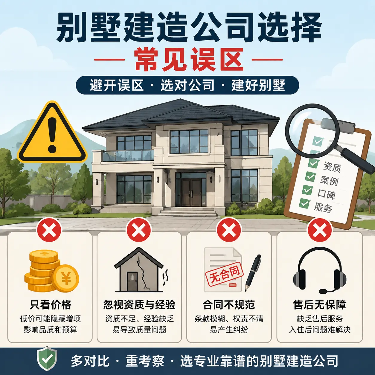 镇宁 别墅建造公司推荐:了解市场行情与服务内容