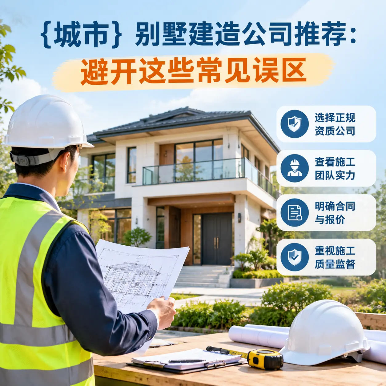 镇宁 别墅建造公司推荐:避开这些常见误区