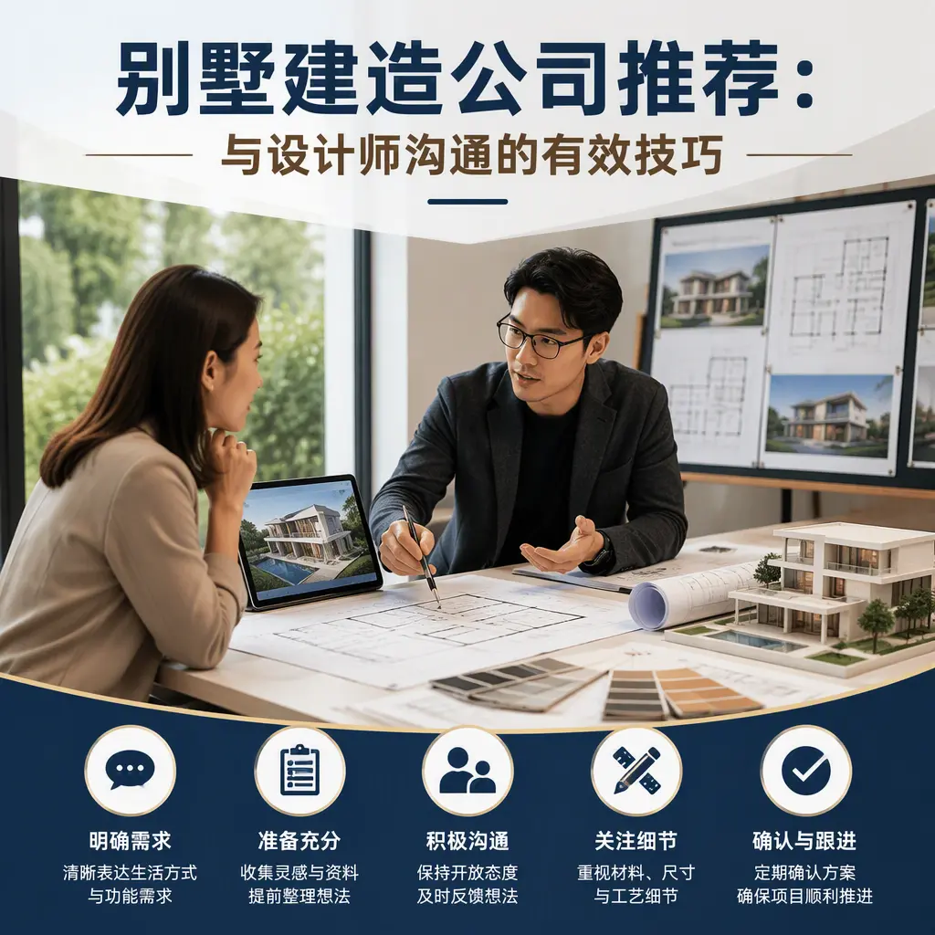别墅建造公司推荐：与设计师沟通的有效技巧在 镇宁