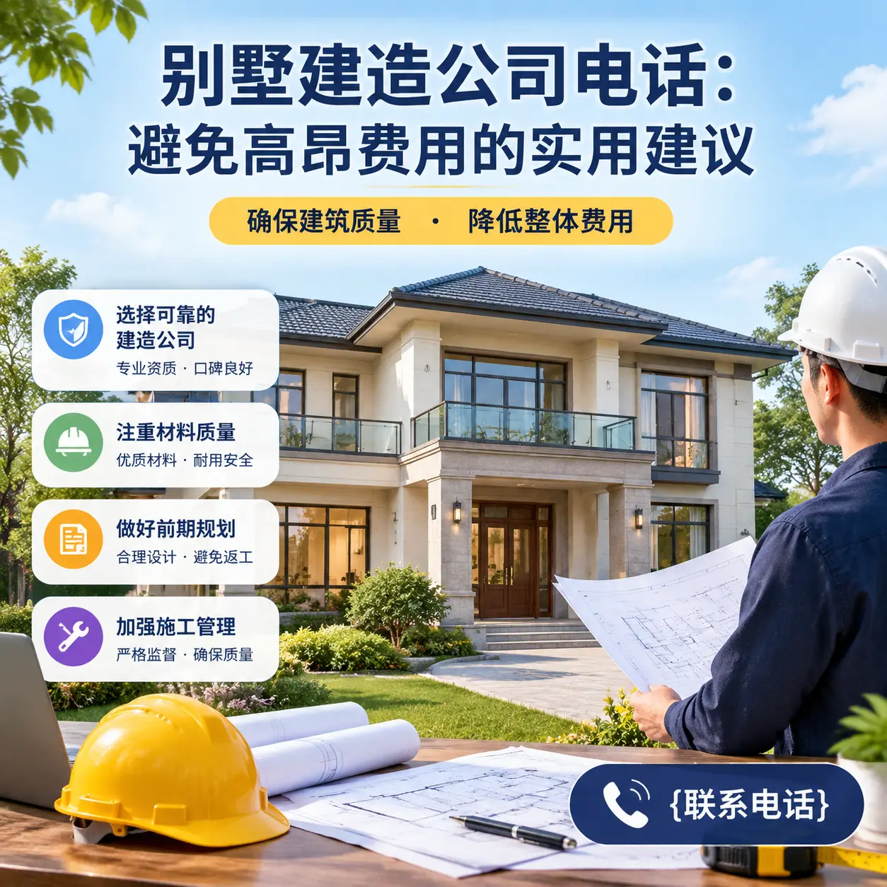 镇宁别墅建造公司电话：避免高昂费用的实用建议