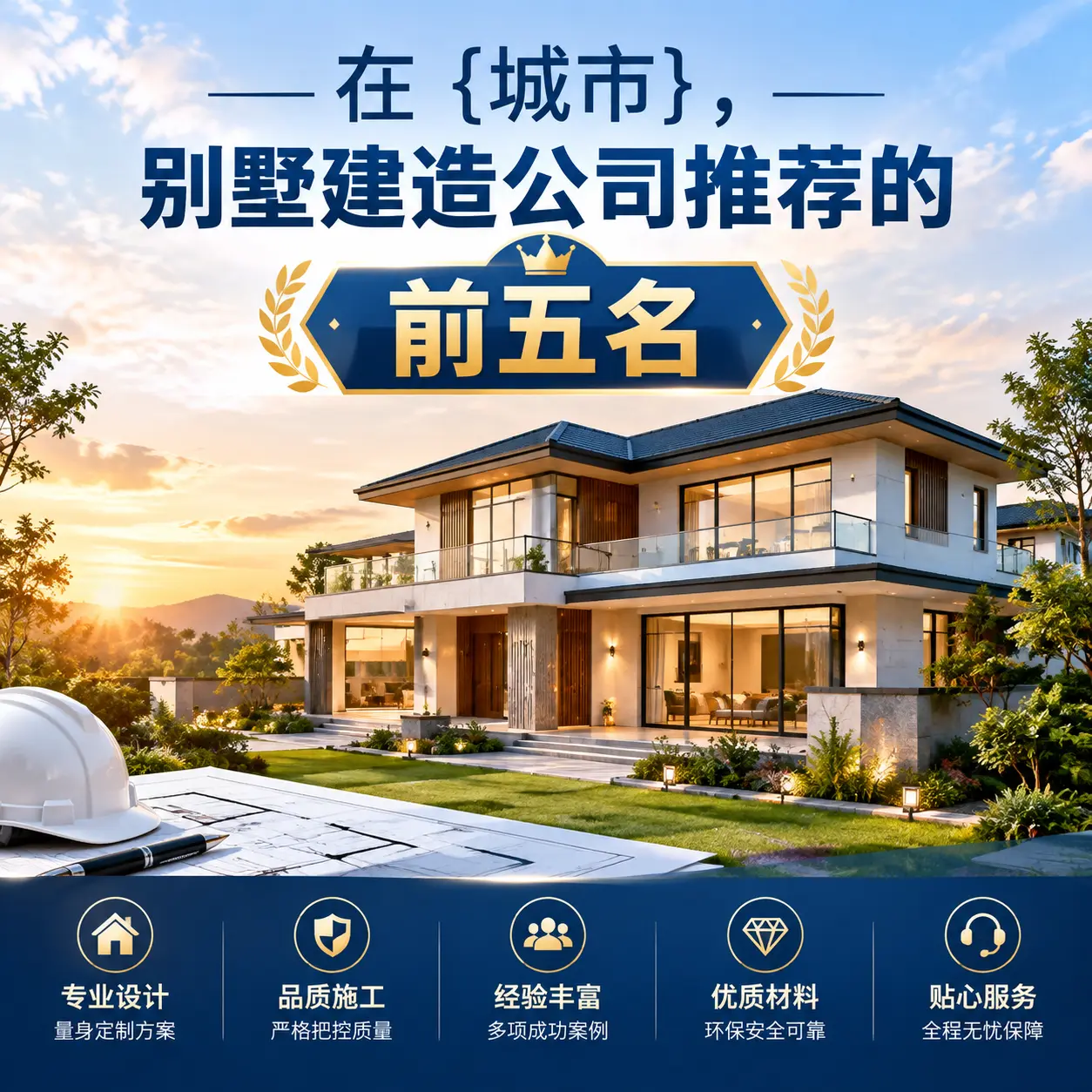 在 镇宁，别墅建造公司推荐的前五名