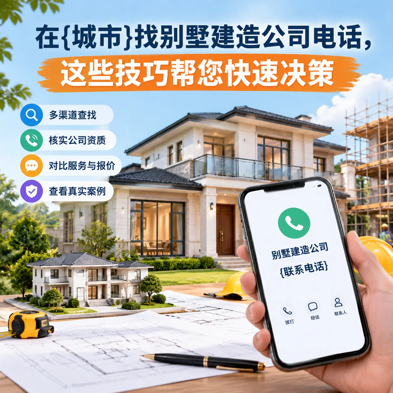 在镇宁找别墅建造公司电话,这些技巧帮您快速决策