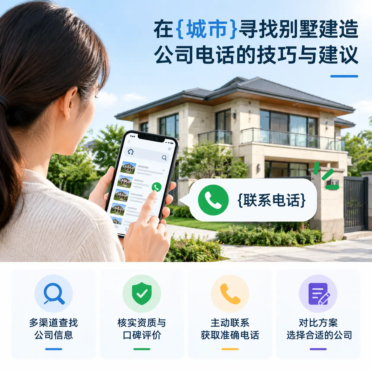 在镇宁寻找别墅建造公司电话的技巧与建议