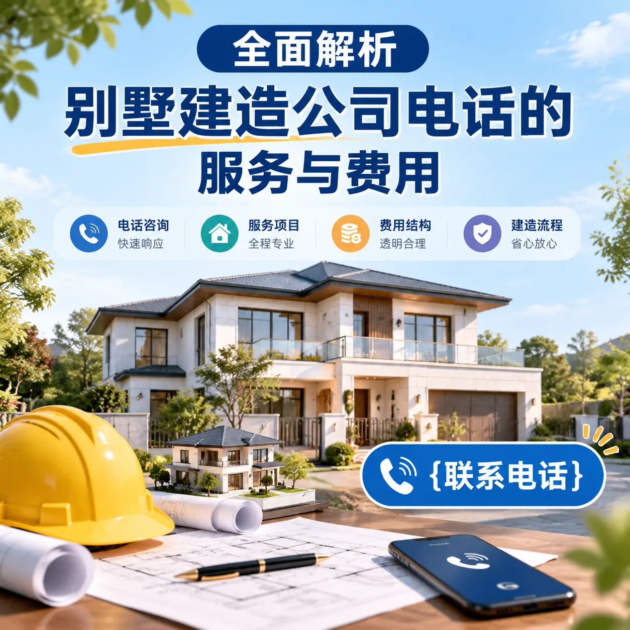 全面解析镇宁别墅建造公司电话的服务与费用